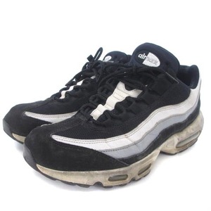 ナイキ NIKE AIR MAX 95 ESSENTIAL エアマックス 95 エッセンシャル 749766-038 スニーカー ホワイト ブラック グレー 27.5cm 靴 シューズ