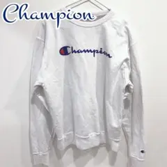 Champion XL ヴィンテージ　デカプリント スウェット トレーナー