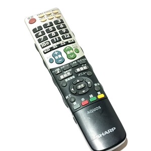 B 　保証有り　送料無料　　SHARP　　　　シャープ　純正　テレビ用リモコン　　　　GB047WJSA