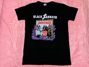 BLACK SABBATH ブラック・サバス Tシャツ M バンドT ロックT Sabotage Technical Ecstasy Paranoid Heaven & Hell Ozzy Dio