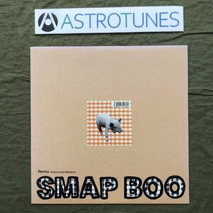 傷なし美盤 美ジャケ 美品 超貴重盤 1995年 SMAP LPレコード Remix Hardcore Idol Machine SMAP Boo 中居 木村 稲垣 草〓 香取 森且行