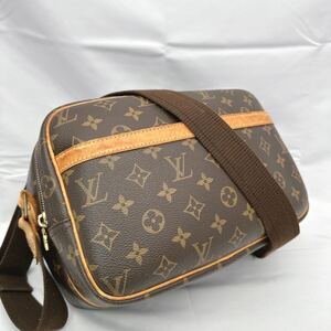 s56 1円 LOUIS VUITTON ルイヴィトン M45254 モノグラム リポーター PM クロスボディ ショルダーバッグ シリアル SP0062