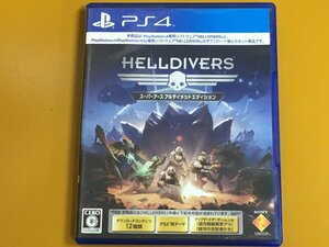 PS4-02 PS4 HELLDIVERS ヘルダイバー スーパーアースアルティメットエディション 動作確認〇