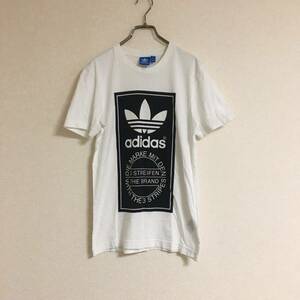 adidas アディダス オリジナルス トレフォイル ロゴ Tシャツ 白 ユニセックス ストリート スポーツ