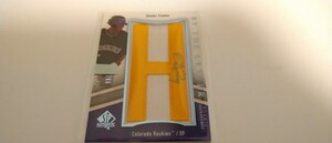 FOWLER　/65　By the letter　パッチ　Patch　TOPPS 　auto　直筆サインカード　UPPERDECK　TRIPLE　BOWMAN 　検索用　BBM　epoch　Chrome