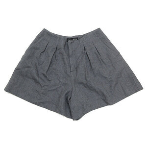 WW★未使用 ユナイテッドアローズ/UNITED ARROWS GLR 定価1.1万 タック入り ハーフパンツ キュロット【38】灰色グレーLADIES/127■