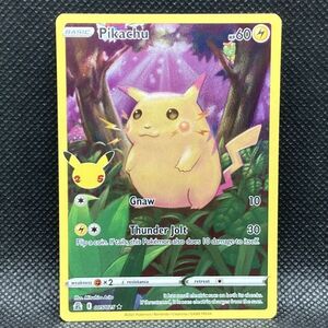 【複数同梱送料一律】 ポケモンカード 海外 ピカチュウ 25th 005/025 25周年 ポケカ 英語