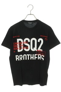 ディースクエアード S74GD0992 サイズ:XS ロゴプリントTシャツ 中古 BS99