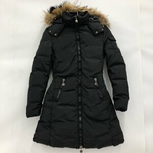 MONCLER モンクレール ヴィンテージ ロングダウン ラクーンファー サイズ0【CKAH4020】