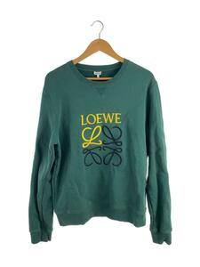 LOEWE◆スウェット/XL/コットン/GRN/無地/H526Y24J07