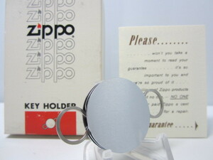 ☆Vin-Zippo☆ ブラッシュ 無地 KEY-HOLDER ヴィンテージ 1980-83年頃　