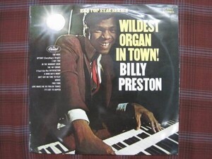 L853●LP● ビリー・プレストン - ソウル・オルガン登場 赤盤 ペラジャケ BILLY PRESTON - WILDEST ORGAN IN TOWN CP-8469