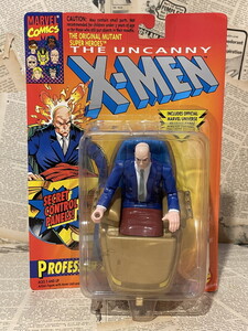 ☆1990年代/Xメン/エックスメン/アクションフィギュア/即決ビンテージTOYBIZ/X-Men/Action Figure(Professor X/MOC) MA-323