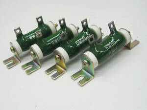 ★☆（管RG017） ホーロー抵抗 1Ω/5W 4個セット / Wirewound Resistors☆★