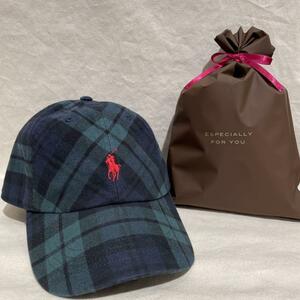 MO/POLO RALPH LAUREN (ポロラルフローレン) ワンポイント スポーツキャップ グリーン 710929598