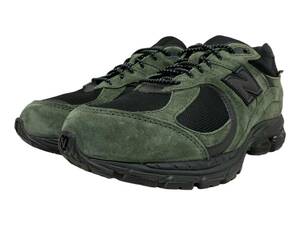 NEW BALANCE (ニューバランス) JJJJound×NB GORE-TEX スニーカー M2002RXY 24.5cm グリーン メンズ レディース/036