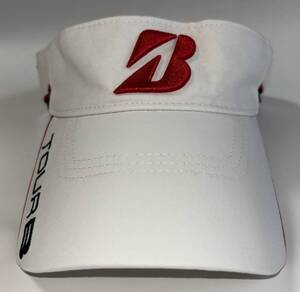 ◆【BRIDGESTONE_GOLF_TOUR・B】サンバイザー/size(フリー)