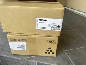 RICOH SP4510 用トナー２本　ドラムユニット1個　純正　SP 4500s