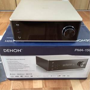 DENON 　PMA-150H DSD 11.2 MHz、PCM 384 kHz / 32bit USB-DAC ハイレゾ　デノン　フルデジタル　プリメインアンプ元箱付属 送料無料！