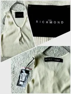 未使用　タグ付き　美品　RICHMOND タンクトップ　ウールベスト