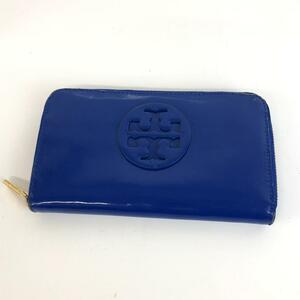 TORY BURCH トリーバーチ ラウンドファスナー 長財布 エナメル