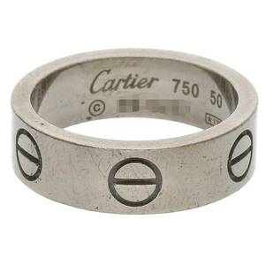 カルティエ Cartier LOVE RING/ラブリング サイズ:9号 K18WGリング 中古 SS13