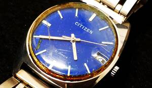 希少！ジャンク！アンティーク！ＣＩＴＩＺＥＮ 4-180402K メンズ手巻ウォッチ（10691-M）