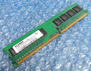 ELPIDA EBE51UD8AGWA-6E-E (DDR2-667/PC2-5300U/512MB) [管理:KH332]