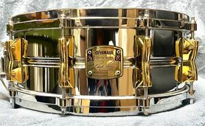 YAMAHA ヤマハ Paul Leim Signature スネアドラム SD455APL ブラスシェル 14×5.5 ケース付