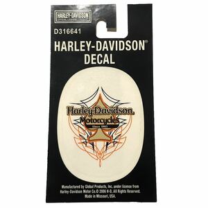 希少 当時物 デカール ロゴ 90s Harley-Davidson ステッカー ハーレーダビッドソン シール 防水 タンク　ピンスト 