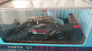 1/43 EBBRO 2018年スーパーGT 富士テスト モチュールオーテックGT-R#23 