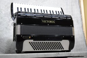 【送料無料!!】VICTORIA Super 96 ビクトリア アコーディオン 37鍵/96ベース ★ハードケース付属