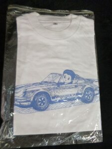 GT/D02FO-PEV 希少品 未着用 長山洋子 プリントTシャツ Lサイズ ツアーグッズ？ 当時物 ポルシェ