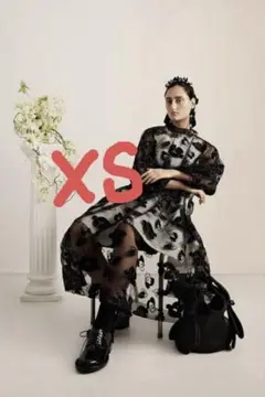 【値下げ】H&M × Simone Rocha オーガンジードレス　ワンピース