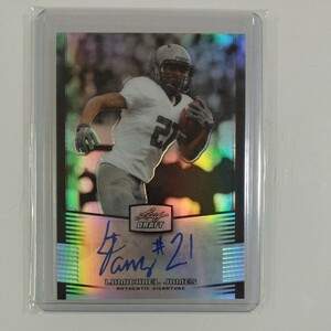 LAMICHAEL JAMES LEAF DRAFT 2012 AUTO 5/99 直筆サイン カード 