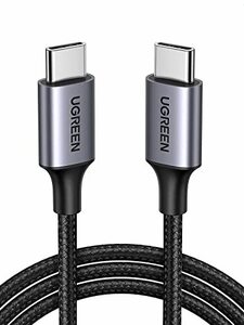 UGREEN USB Type C ケーブル-【PD対応 60W 急速充電】 usb-c ケーブル USB C to USB C 断線防止 タイプC ケーブル Galaxy S24 iPhone 15