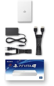 中古PSVITAハード PlayStation Vita TV本体 ホワイト[VTE-1000AB01]