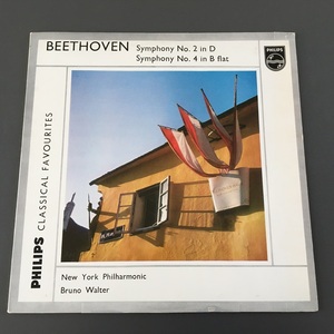 [k40]/ 英盤 LP /『ベートーヴェン / 交響曲 第2番 第4番 / ブルーノ・ワルター / Beethoven / Bruno Walter』/ GBL 5616