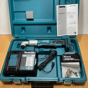 マキタ makita 充電式アングルインパクトドライバ　TL061DRG 18V/6.0Ah 中古良品！【送料無料♪】