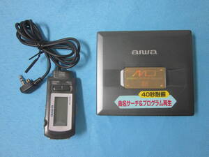 AIWA　 MDプレーヤー AM-HX30★ジャンク