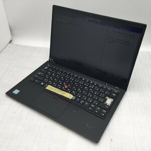 【難あり】 Lenovo ThinkPad X1 Carbon 20KG-S02G0L Core i5 8350U 1.70GHz/16GB/256GB(NVMe) 〔A0511〕