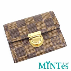 Louis Vuitton ルイヴィトン N60005 ポルトモネ コアラ コインケース ダミエ エベヌ ダミエキャンバス 小銭入れ ユニセックス ブラウン