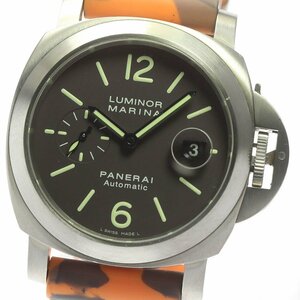 パネライ PANERAI PAM00240 ルミノール マリーナ デイト 自動巻き メンズ _665558