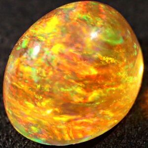 最高品質&遊色抜群!!2.375ct 天然ファイアオパール メキシコ＜裸石 ルース ファイヤーオパール fire opal 宝石 jewelry 天然 natural＞