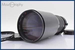 ★良品★ トキナ Tokina RMC 400mm F5.6 前後キャップ&レンズフィルター付 ペンタックスK用(MF) ★完動品★ 同梱可 #mj284