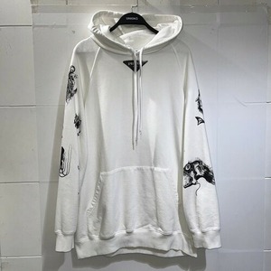 PRADA 22ss OVERSIZED COTTON JERSEY HOODIE Lサイズ プラダ オーバーサイズドフーディー パーカー