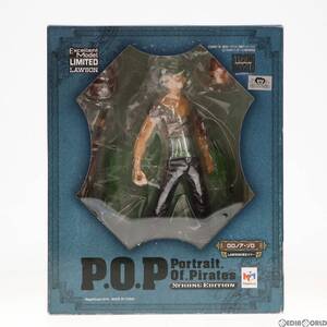 【中古】[FIG] Portrait.Of.Pirates P.O.P STRONG EDITION ロロノア・ゾロ ローソン限定カラー ONE PIECE(ワンピース) 1/8 完成品 フィギュ