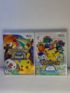 任天堂　ポケパーク Wii、ポケパーク2 BW Wii　ゲームソフト　2点