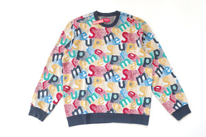 (XL)Supreme Scatter Text Crewneckシュプリームスキャッタークルーネック