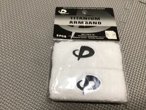 新品 未使用品 ファイテン PHITEN チタニウム アームバンド TITANIUM ARMBAND 2PCS NO:XLLB0101 ホワイト WHITE